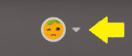 Pulsa sobre el icono de usuario en la parte superior derecha